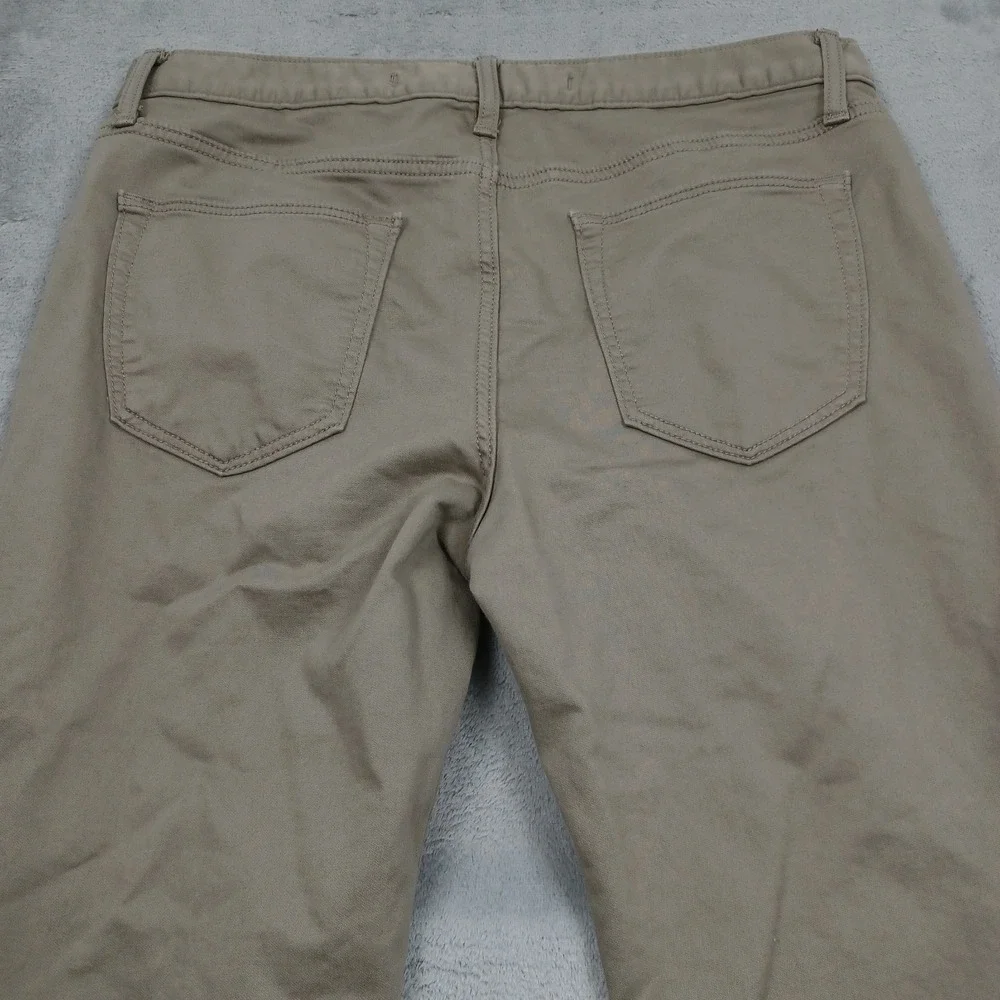 Banana Republic Jeans Men 34x32 Brown Denim Slim Fit Pockets Traveler A2